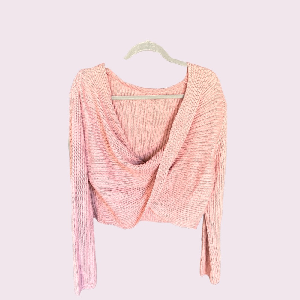 Shein Twist front sweater 0XL *only tried on once*